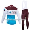 Set Fietsshirt Lange Mouw + Lange Koersbroek 2018 AG2R La Mondiale N002